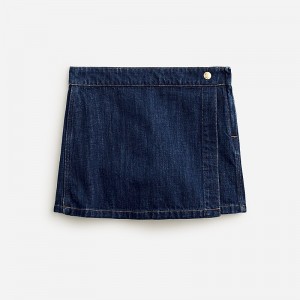 Falda Corta J.Crew Denim Indigo wash Mujer Resin Rinse España | YNCZIR386