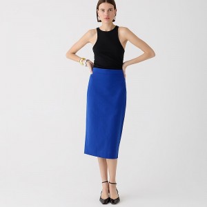 Falda J.Crew No. 3 Pencil Mujer Harbor View España | PDAHGU126