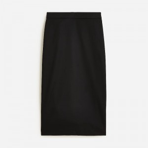 Falda J.Crew No. 3 Pencil Mujer Negras España | RCXKYL726