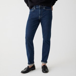Jeans J.Crew 1040 Athletic Tapered-fit stretch Hombre Azules Oscuro Azules España | RZTWEY852