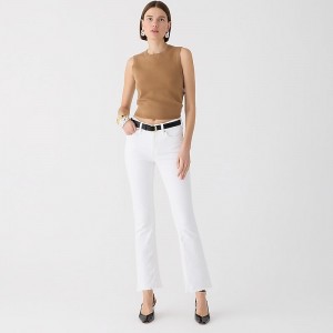 Jeans J.Crew 9" demi-boot crop Mujer Blancas España | HCDEKN365
