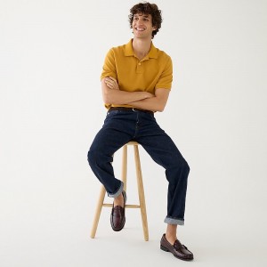 Jeans J.Crew Classic Straight-fit Japanese selvedge denim Hombre Resin Rinse España | MAFZIC659
