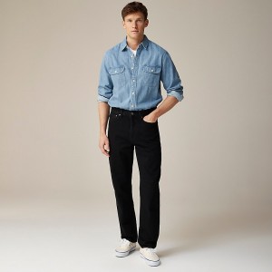 Jeans J.Crew Classic black wash Hombre Negras Azules España | GOHYXQ892