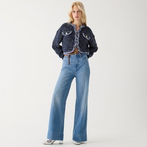 Jeans J.Crew Denim trouser Mujer Azules Azules España | GVEINX083