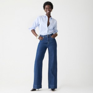 Jeans J.Crew Denim trouser Mujer Azules España | DOZTMB937