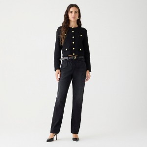 Jeans J.Crew Mid-rise '90s classic straight-fit Mujer Azules España | NQAXLS925