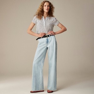 Jeans J.Crew Point Sur puddle Mujer Azules España | ONUEHA052