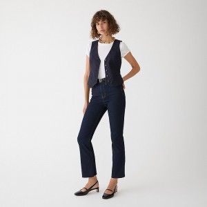 Jeans J.Crew Slim demi-boot Mujer Resin Rinse España | JKFELC867