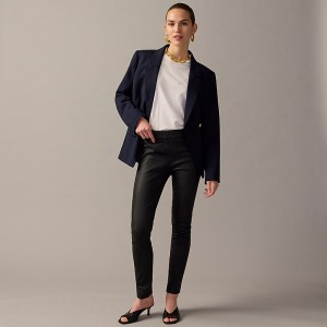Leggins J.Crew Collection leather Mujer Negras España | GHTAWQ152
