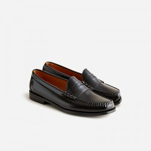 Mocasines J.Crew Camden Hombre Negras España | RNIQDB964