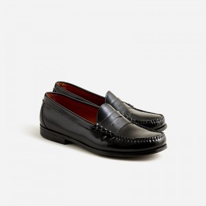 Mocasines J.Crew Camden loafers with leather soles Hombre Negras España | CARQSH214