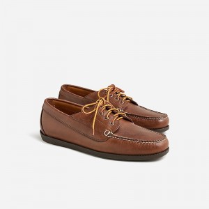 Náuticos J.Crew Camp Hombre Marrones España | TNCGMD694
