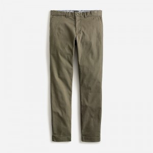 Pantalon J.Crew 250 Skinny-fit stretch Hombre Verde España | JGRBWZ874