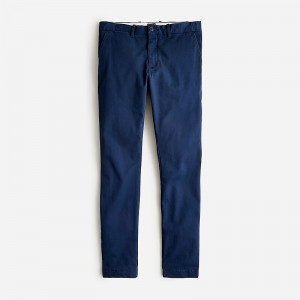 Pantalon J.Crew 250 Skinny-fit stretch Hombre Azul Marino España | NVHXOS934