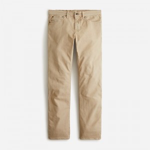 Pantalon J.Crew 484 Slim-fit garment-dyed five-pocket Hombre Kaki España | QTYWEZ628
