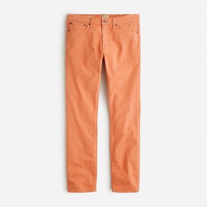 Pantalon J.Crew 484 Slim-fit garment-dyed five-pocket Hombre Naranjas España | FOSPXA431