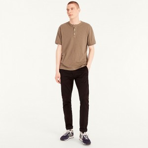 Pantalon J.Crew 484 Slim-fit stretch chino Hombre Negras España | IQBJAK436