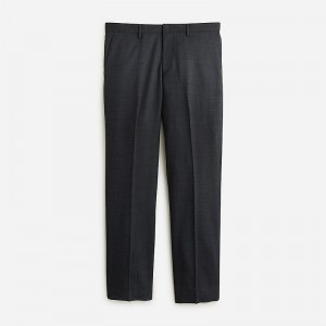 Pantalon J.Crew Bowery dress stretch wool-blend oxford Hombre Charcoal España | QAJWOT860