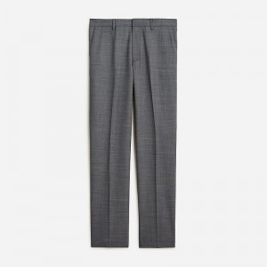Pantalon J.Crew Bowery dress wool blend Hombre Gris España | ZIKHBG641