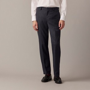 Pantalon J.Crew Bowery dressstretch wool-blend oxford Hombre Azul Marino España | UKOCJY491
