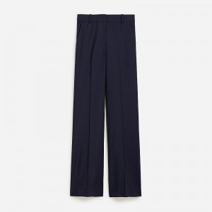 Pantalon J.Crew Carolina flare Mujer Azul Marino España | COHJFU683