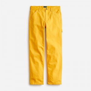 Pantalon J.Crew Carpenter Hombre Amarillo España | QYCIGB468