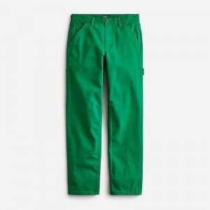 Pantalon J.Crew Carpenter Hombre Verde España | OLHCRF516