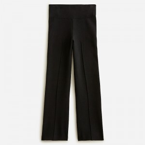 Pantalon J.Crew Delaney kickout sweater Mujer Negras España | EJNHSF014
