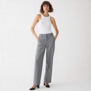 Pantalon J.Crew Full-length Sydney wide-leg Mujer Negras España | WTUFAB026