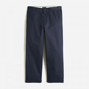 Pantalon J.Crew Giant-fit chino Hombre Azul Marino España | YHABWE105
