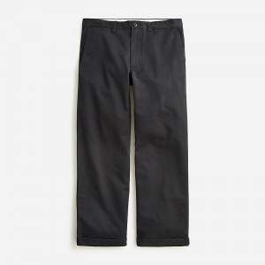 Pantalon J.Crew Giant-fit chino Hombre Negras España | OBLWRN984