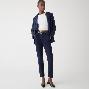 Pantalon J.Crew High-rise Cameron Mujer Azul Marino España | NQSBUH632