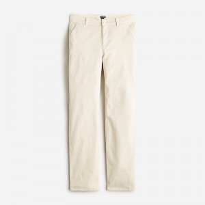 Pantalon J.Crew Kate straight-leg Mujer Natural España | FWPKRV274