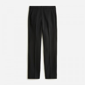 Pantalon J.Crew Kate straight-leg Mujer Negras España | HRVFKY158