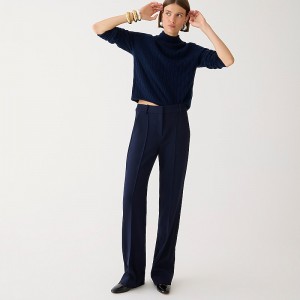 Pantalon J.Crew Natalia Mujer Azul Marino España | WUMPOL487