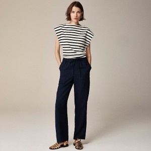 Pantalon J.Crew Soleil Mujer Azul Marino España | UWNXMI620
