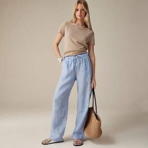 Pantalon J.Crew Soleil Mujer Azules España | DXKPUS350