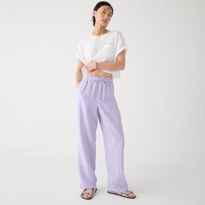 Pantalon J.Crew Soleil Mujer Lavanda España | FAXTVD435