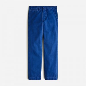Pantalon J.Crew Wallace & Barnes selvedge officer chino Hombre Azules España | OLJASD132