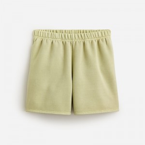 Pantalones Cortos Deportivos J.Crew Heritage fleece Mujer Pale Surplus España | QWRXNV936