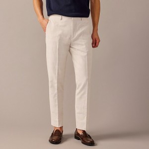 Pantalones De Traje J.Crew Ludlow Slim-fit unstructured Hombre Verde Menta España | BLTOGA963