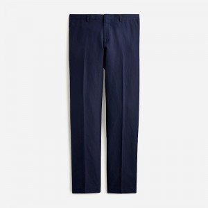 Pantalones De Traje J.Crew Ludlow Slim-fit unstructured Hombre Azul Marino Oscuro España | JWLUYM578