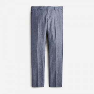 Pantalones De Traje J.Crew Ludlow Slim-fit unstructured Hombre Verde Menta España | QTUWCY743