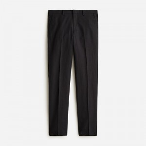 Pantalones De Traje J.Crew Ludlow Slim-fit unstructured Hombre Negras España | OZQHWM815