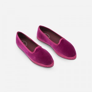 Pantuflas J.Crew Flabelus Agatha Mujer Rosas España | MAUYPH203