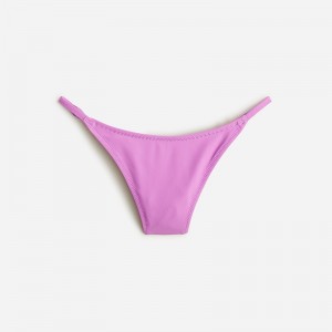 Parte de Abajo Bikini J.Crew 90s no-tie string Mujer Moradas España | ZVXFHC763