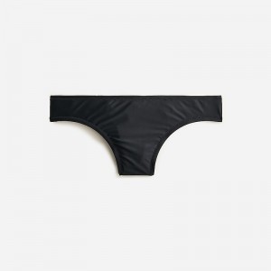 Parte de Abajo Bikini J.Crew Classic full-coverage Mujer Negras España | BIWOVR870