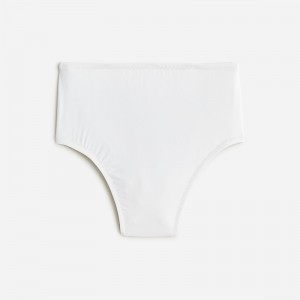 Parte de Abajo Bikini J.Crew High-rise Mujer Blancas España | IWOXDL592