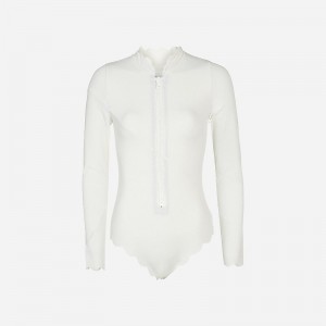 Parte de Abajo Bikini J.Crew MARYSIA North Sea rash guard Mujer Blancas España | QNKXUH581