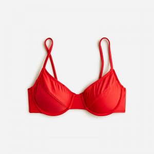 Parte de Arriba Bikini J.Crew 1993 underwire Mujer Bright Cerise España | LSHPQV360